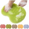Alfombrilla de silicona exfoliante para pies y espalda, versión mejorada