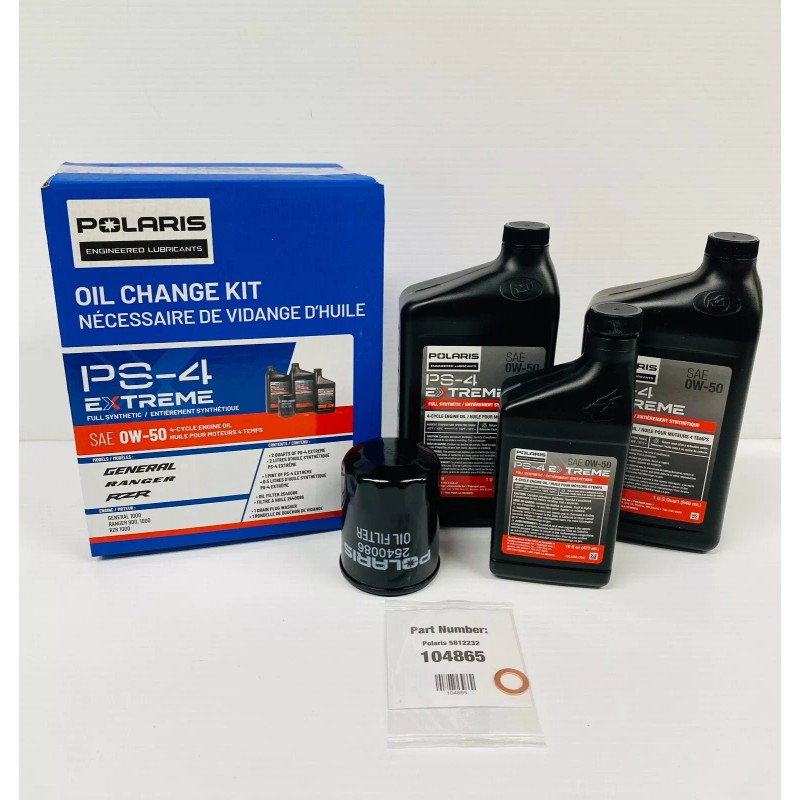 Polaris 2020-2025 Polaris Ranger 1000 OEM Extreme Duty Oil Change