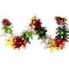 2.7m Multi Colour Peacock Foil Garland Christmas Party Home Ceiling