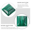 COHEALI 50pcs Natural Agate Gemstone Loose Beads for Jewelry Making