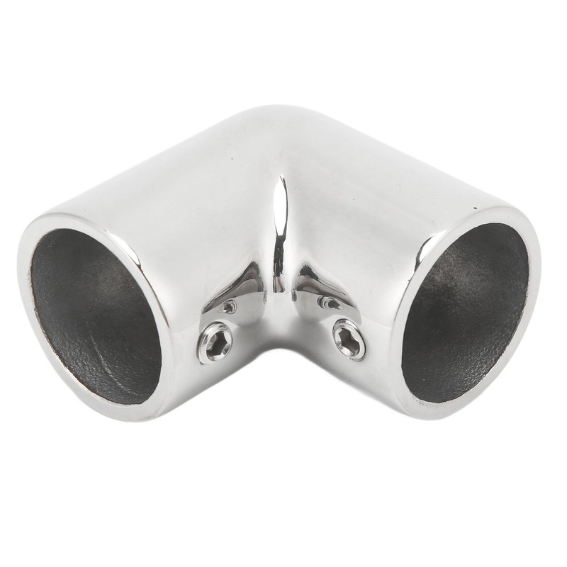2 Way Boat Hand Rail Right Angle Stainless Steel Sturdy
