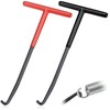 2 PCS Exhaust Spring Puller Tool, Motorcycle Exhaust Spring Hook,