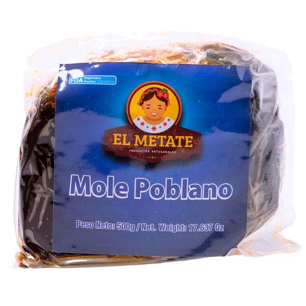 El Metate - Mole Poblano - Authentic Mole Paste from