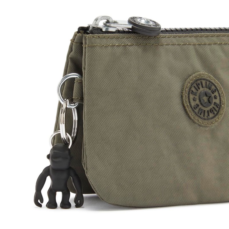 Kipling CREATIVITY S Small purse, Pouches, Cases, Green Moss (Green)