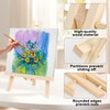 2 Pack Mini Easel Stand 19x28CM Adjustable Tabletop Easel Art