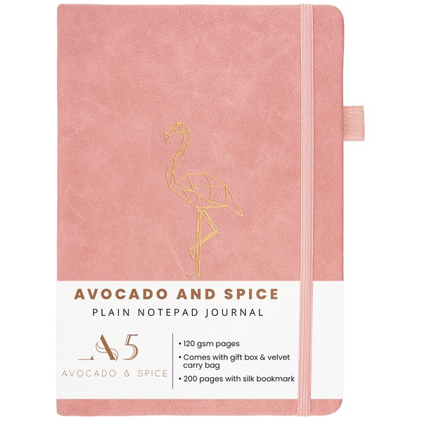 Drawing Pad A5 Plain Paper Notebook by Avocado and Spice®