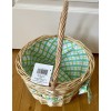 CELEBRATE IT 10" EASTER HOLIDAY BASKET (TEAL,GREEN,OR