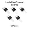 Set of 5 MOSFET N-Channel IRF840