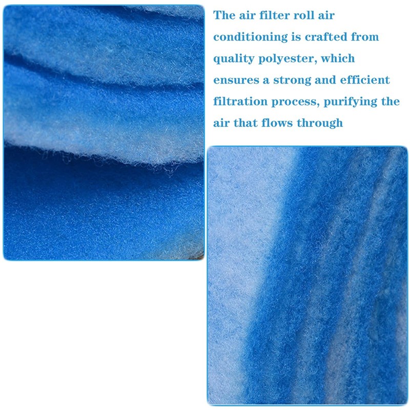 Aisetmoon 10 ft x 11.8 Inches Reusable Air Filter, Cut