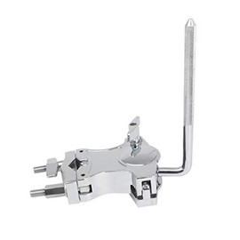 MILISTEN Drum Clamp Alloy Melodic Tom Cowbell Holder Expansion Clip for Music Instrument Silver