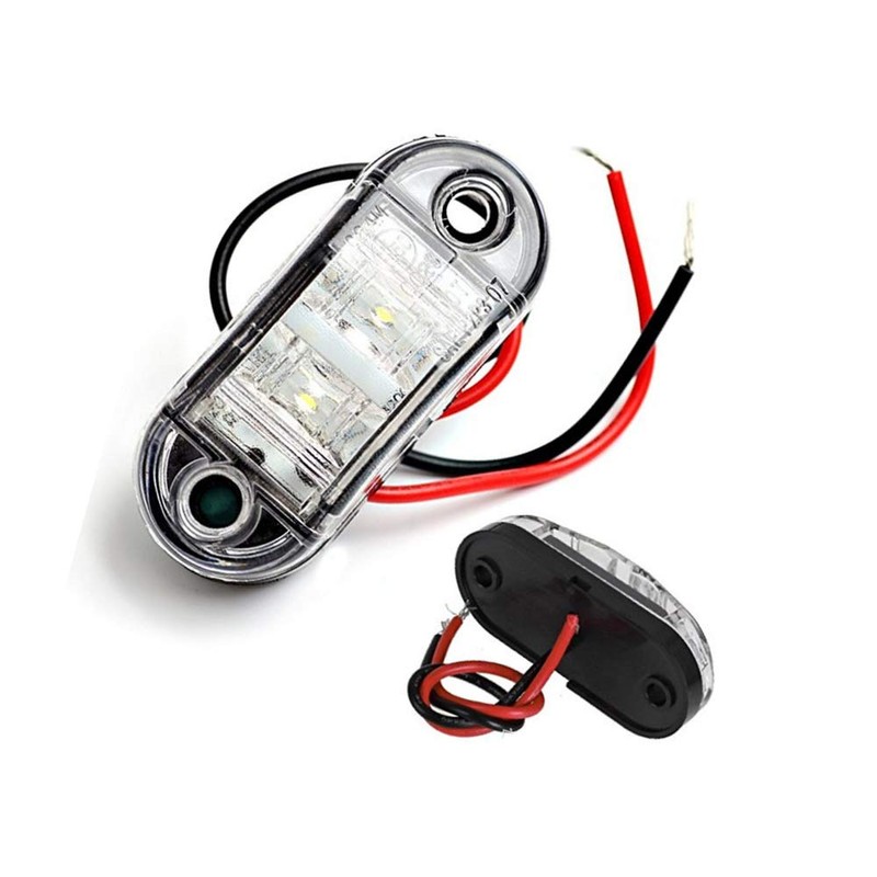 ShuoHui 4 x LED 12 V to 24 V White