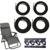 Heavy Duty Replacement Bungee Cords for Zero Gravity Chairs -