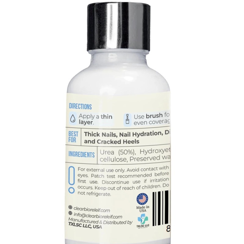 Scientific Solutions Global 50% Urea Nail Gel - Softens Cracked