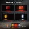 G-PLUS 2pcs 40 LED Tail Turn Signal Brake Reverse Running