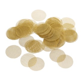DMiotech 50 Pack Brass Pipe Screens, 20mm / 0.78 Inch for Pipes Filter