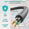 FIRMERST 3 Prong Replacement 30 amp RV Power Cord 30