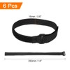 MECCANIXITY 6 Pcs Reusable Battery Tie Down Straps, 0.6"x14" Nylon