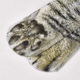 FilmHOO Animal Paws Socks - Funny 3D Animal Socks Crazy Cat Paw Crew Socks Novelty Socks Gag Gifts