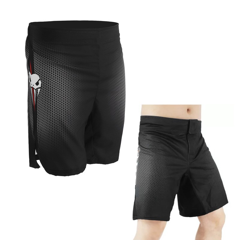 Sport Shorts Men Lounge Straight Legged Slightly Elastic Mid Waist