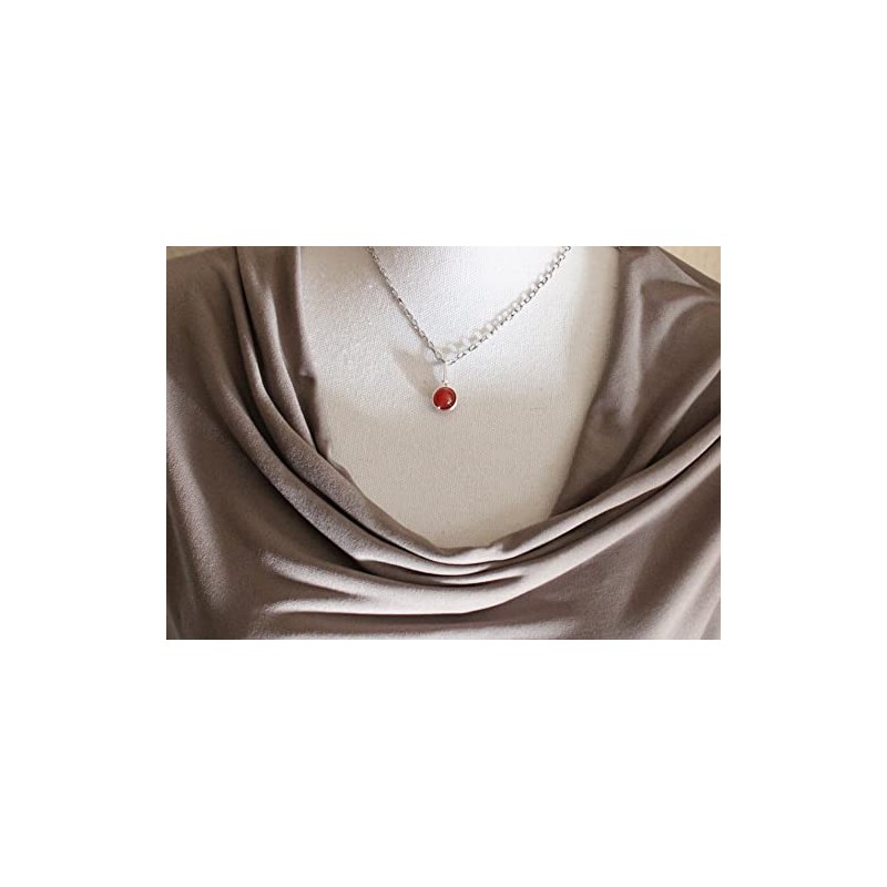 Kettenanhänger Tendre Edelstein Karneol (Silber)