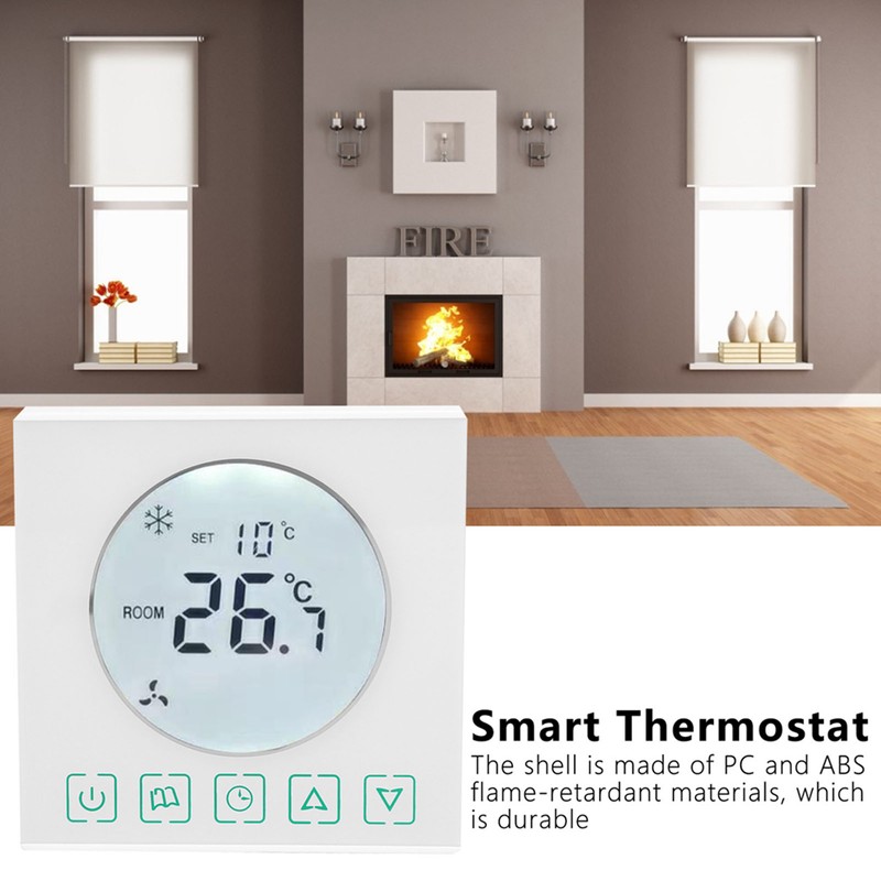 Plumbing Floor Heating Thermostat WallHung Boiler Temperature Control Panel Switch
