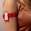 Freestyle Libre Miao V1 Sensor Armband Holder Red Protects Your