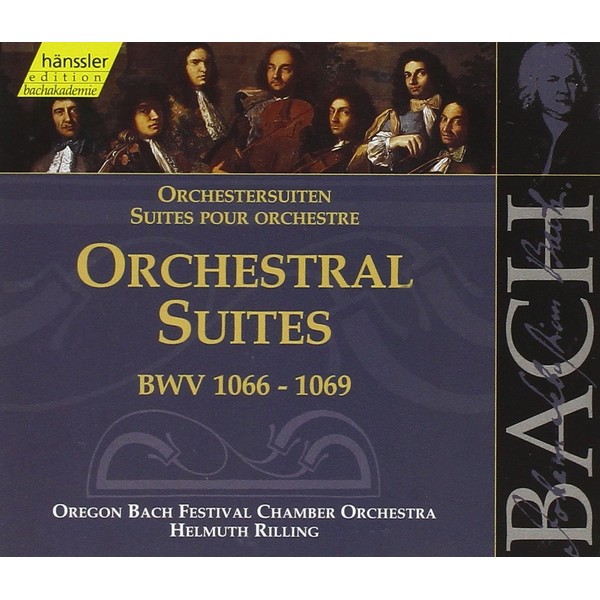 Bach: Orchestral Suites, BWV 1066-1069 (Edition Bachakademie Vol 132) /Rilling