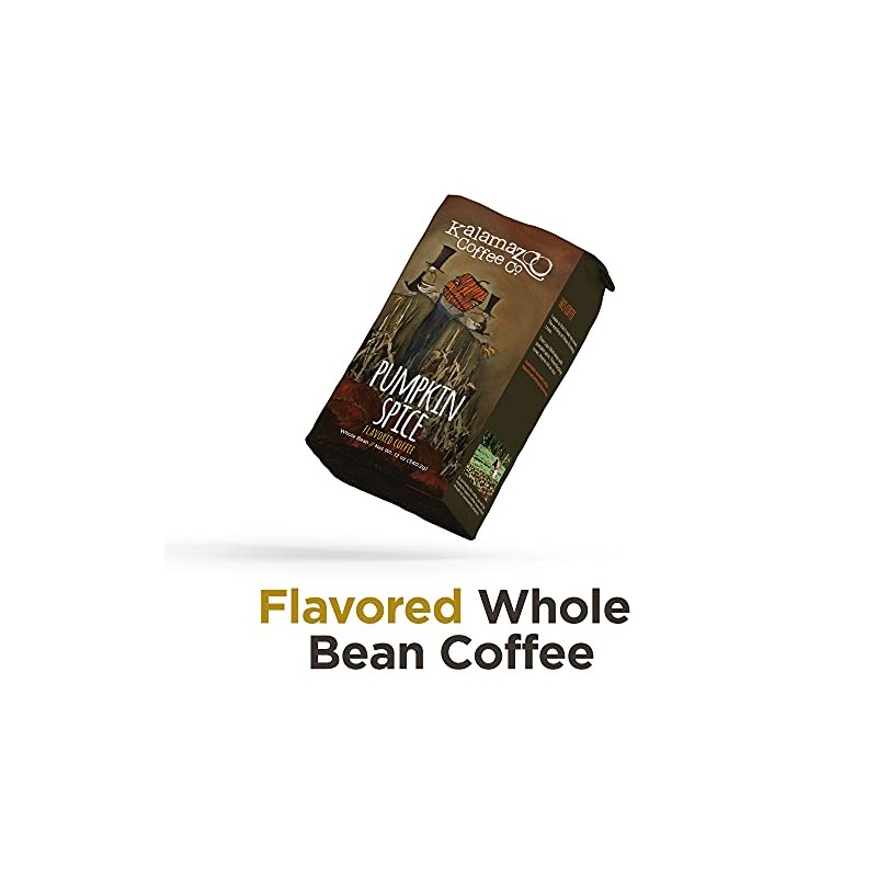 KALAMAZOO COFFEE COMPANY Pumpkin Spice Whole Bean Coffee - Seasonal