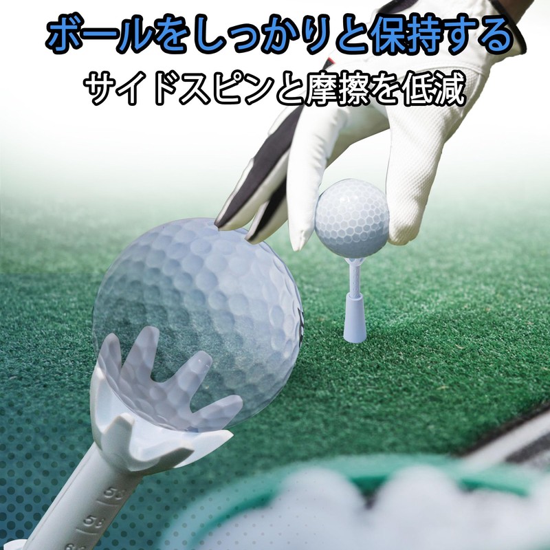 Golf Mahawkte, Golf Tee, Practice Mat, Adjustable Height, Easy to