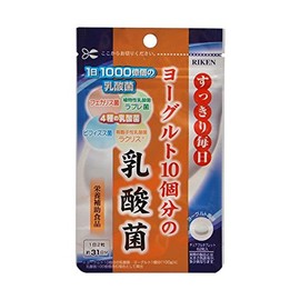 リケン ヨーグルト10個分の乳酸菌 200mg×62粒 x1