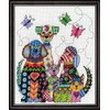 Design Works Crafts Patchwork Dogs Counted Cross Stitch Kit, Various