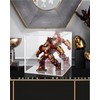 LASOA Acrylic Display Case for Collectibles, Alternative Glass Display Box