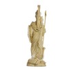 Athena With Owl Medusa Shield Greek Goddess Alabaster Statue Gold