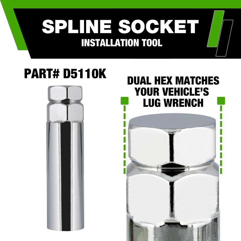 DPAccessories Lug Nuts Compatible with 2018-2026 Land Rover Range Rover