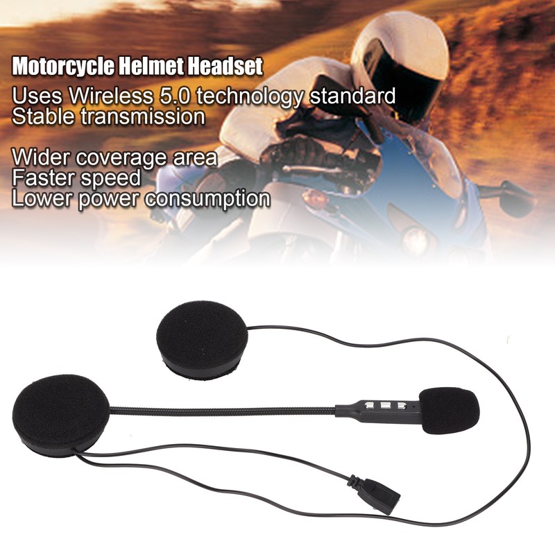 MH06 Motorcycle Helmet Bluetooth Headset Professional Hands Free Waterproof Sports