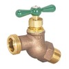 Eastman Heavy-Pattern Male No-Kink Hose Bibb Valve, 1/2 Inch MIP