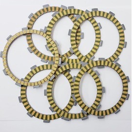 CB400T Hawk 2 CB350F CB400F CM400T FT500 XR500 Steed Shadow Friction Plate Set of 7