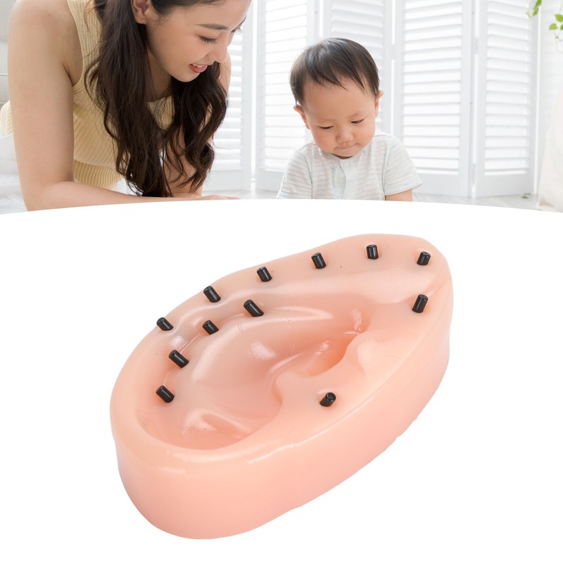 Ear Pimple Popping Toy with Tweezers Funny Blackhead Squeeze Out