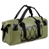 Waterproof Duffel Bag, 70L Large Motorcycle Dry Backpack, Heavy-Duty Roll