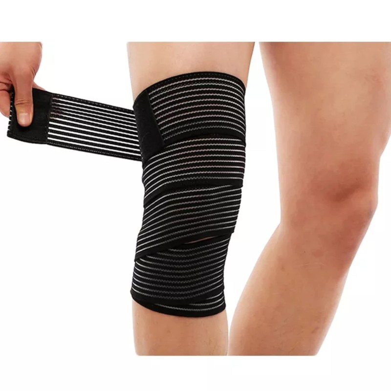 2 x 180 cm Sport Knee Sleeves for Protection of