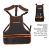 Tool Apron Multiple Pockets Oil Proof Waterproof Oxford Cloth Adjustable