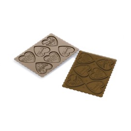 Silikomart Cookie Love 190367 Cookie Cutter Set with Recipe Book [May Not be in English]