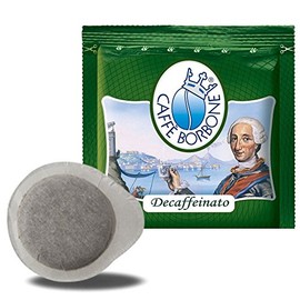 Caffè Borbone DEK - 50 Pods Decaffeinated Compatible Coffee Capsules / Pods Italian Espresso Made in Naples