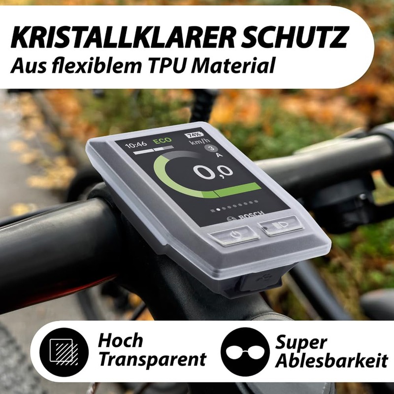 foto-kontor Protective Case Compatible with Bosch Kiox Head Unit E-Bike