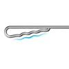 Skyflame 40-Inch Stainless Steel Fire Poker, Extra Long Fireplace Poker