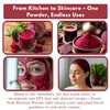 EXOTIC VEDA Organic Beetroot Powder 100g(3.53oz) | 100%Pure Beet Root