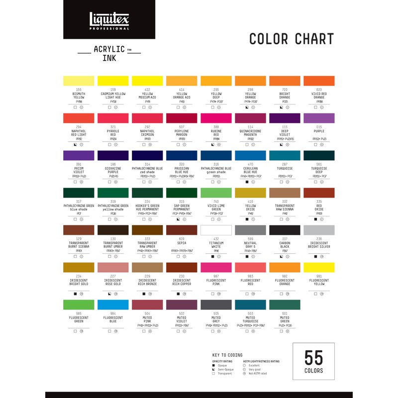 Liquitex Professional Acrylic Ink, 1-oz (30ml) Jar, Rubine Red