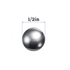 QUARKZMAN Pack of 25 1/2 Inch Bearing Steel Balls Carbon