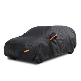 AltoCover 6 Layer Heavy Duty SUV Car Cover Waterproof All Weather Protection with Cotton Liner, Universal Fit Nissan Kicks, Subaru Crosstrek, Jeep Compass Liberty, Kia Soul Sportage