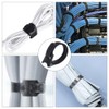 Cable Ties White Cable Ties Velcro Fastening Straps Heat Resistant